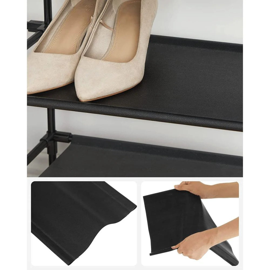 10 Tier Shoe Rack For Closet – product view 4 | Ridgefield Furniture