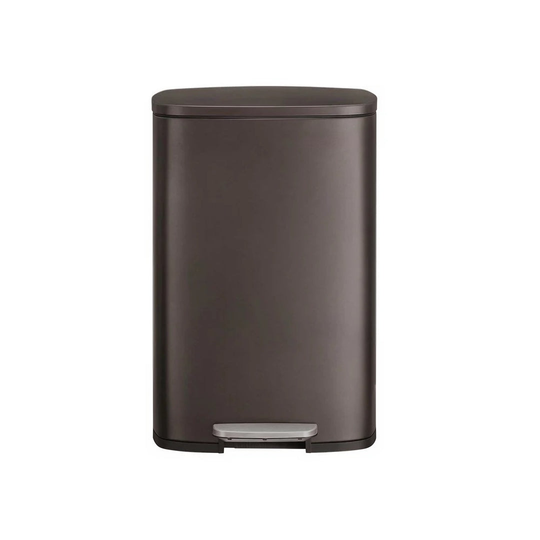 13-Gallon Stainless Steel Step Trash Can with Soft-Close Lid – product view 19 | Ridgefield Furniture