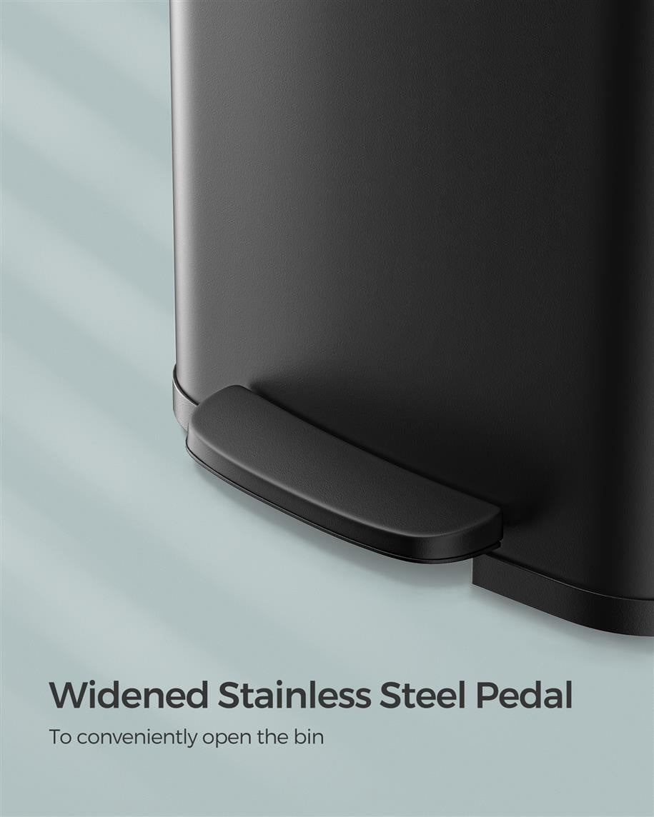 13-Gallon Stainless Steel Trash Can - product photo 13