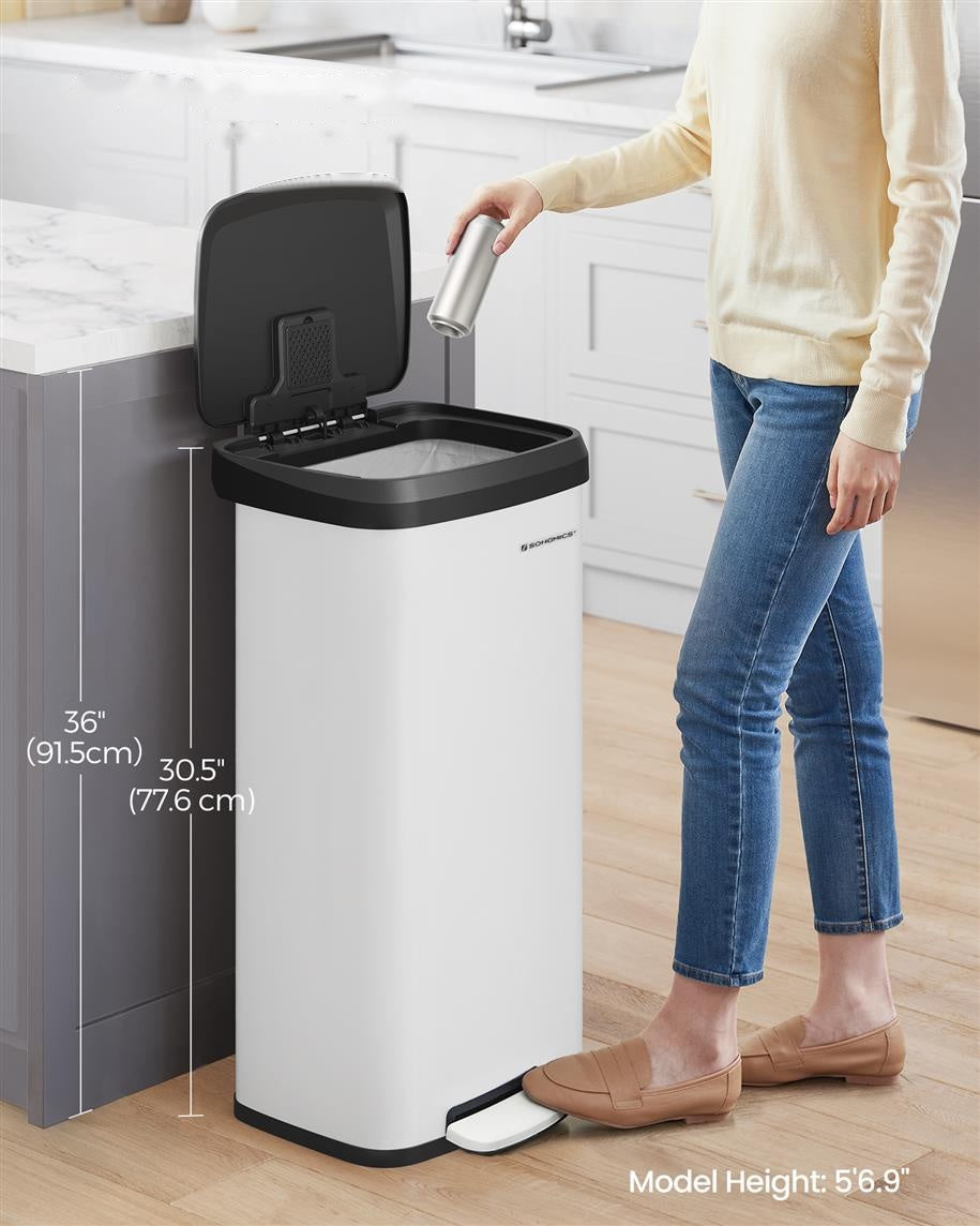 13-Gallon Stainless Steel Trash Can - product photo 47