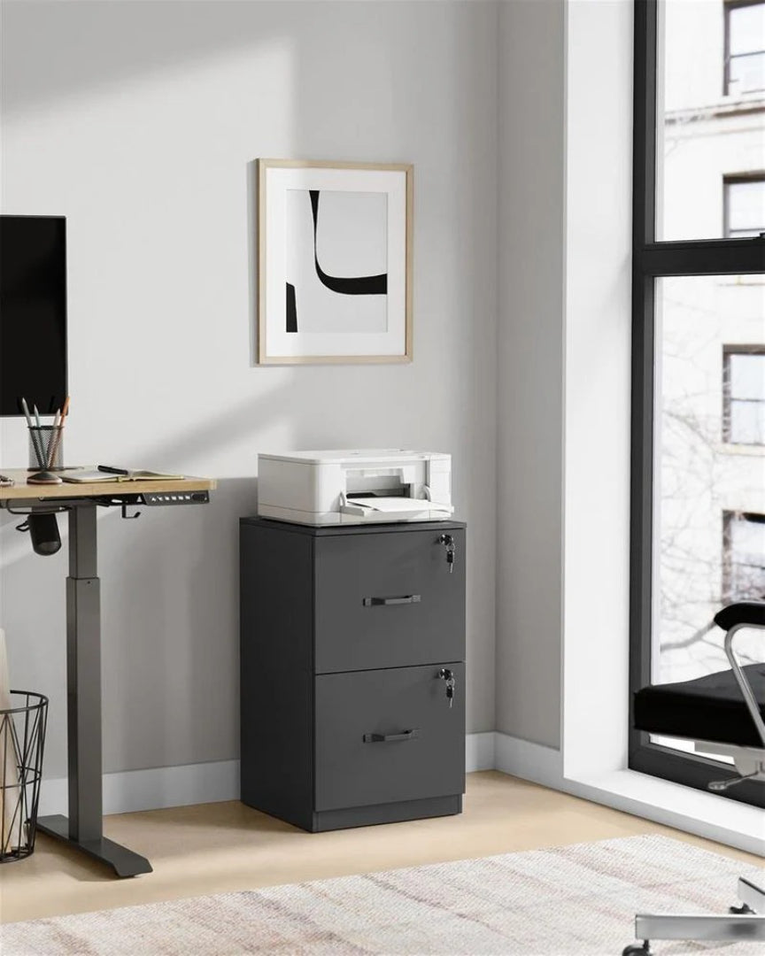 2 Drawer Vertical File Cabinet With Lock – product view 3 | Ridgefield Furniture