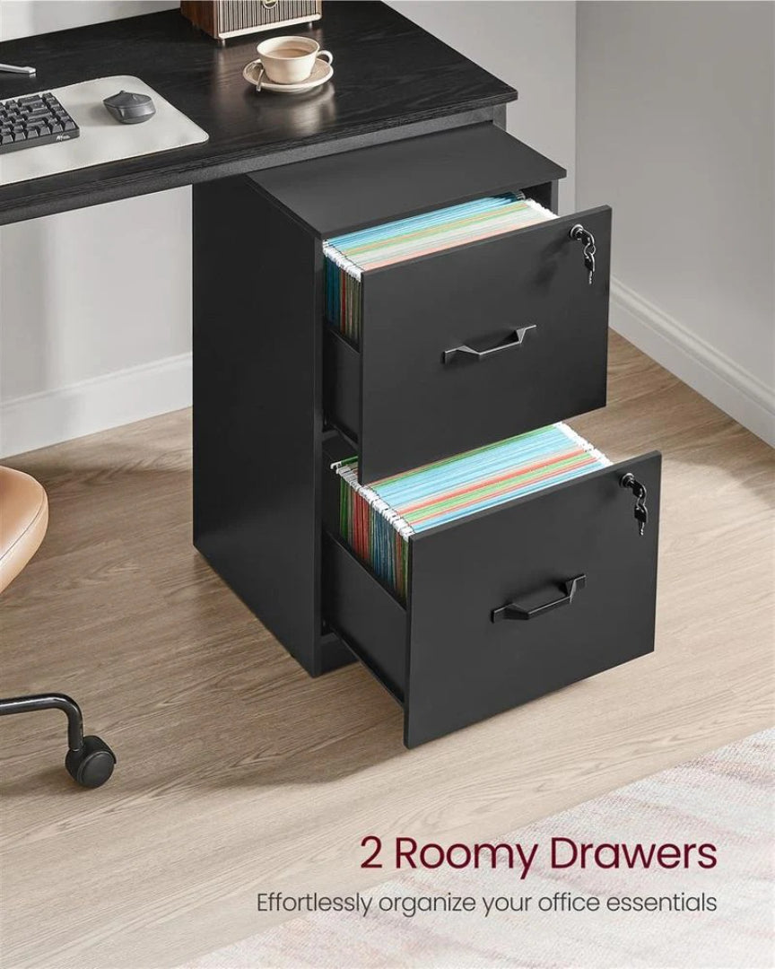 2 Drawer Vertical File Cabinet With Lock – product view 4 | Ridgefield Furniture