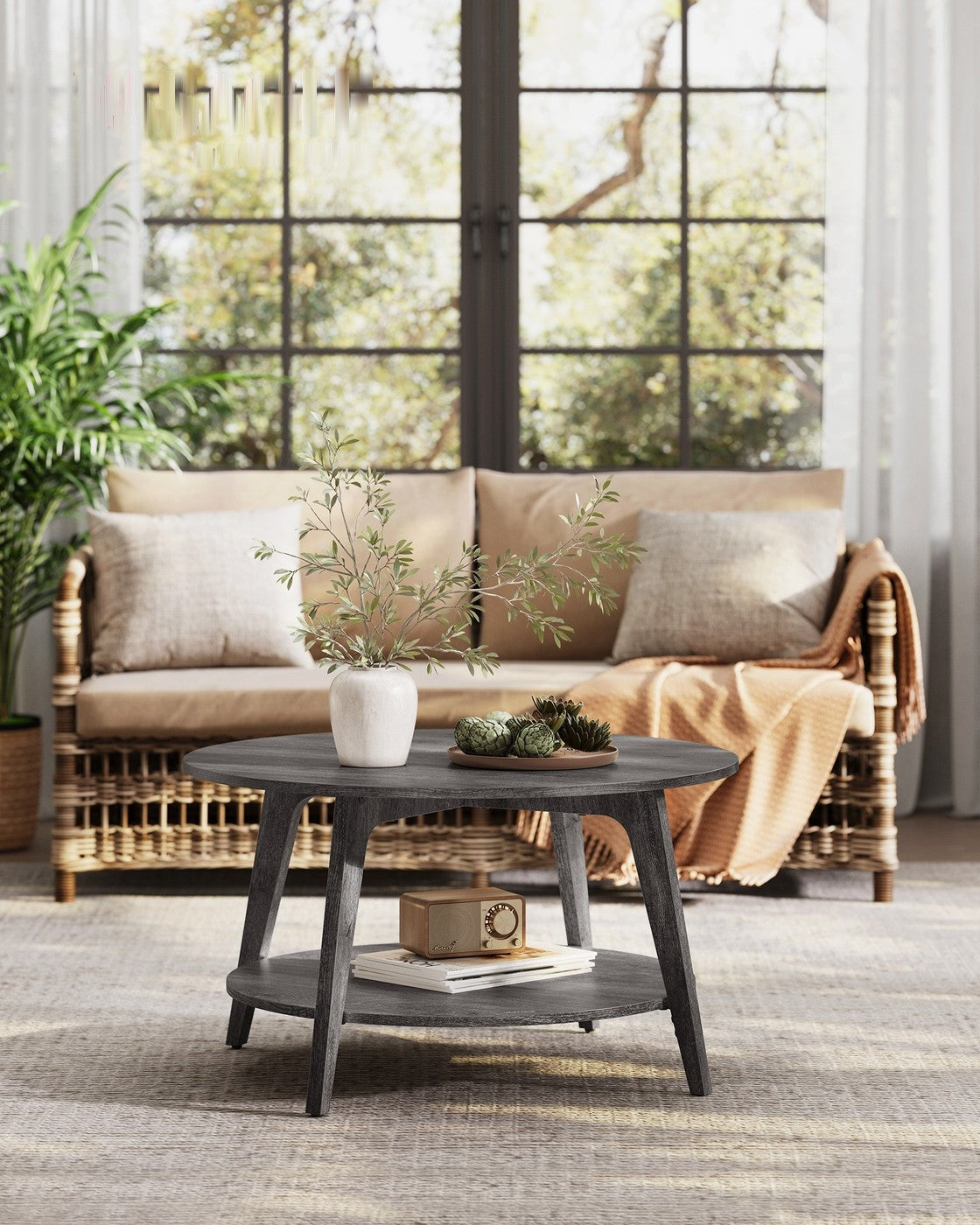 2 Tier Round Coffee Table - product photo 09