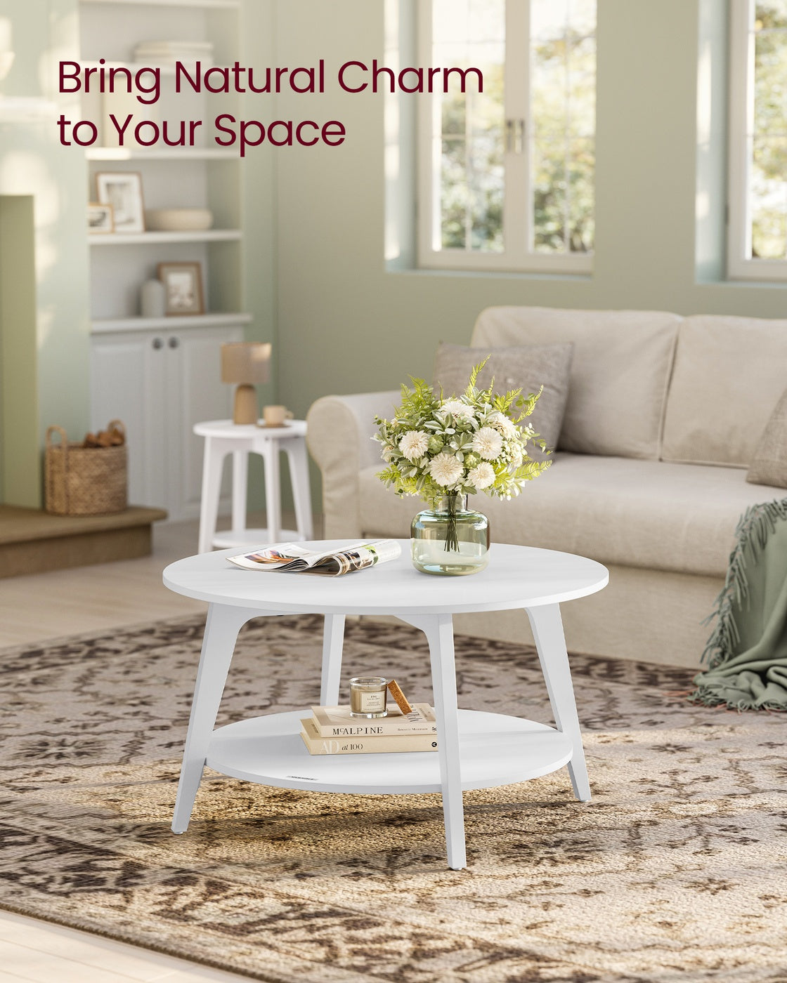 2 Tier Round Coffee Table - product photo 17
