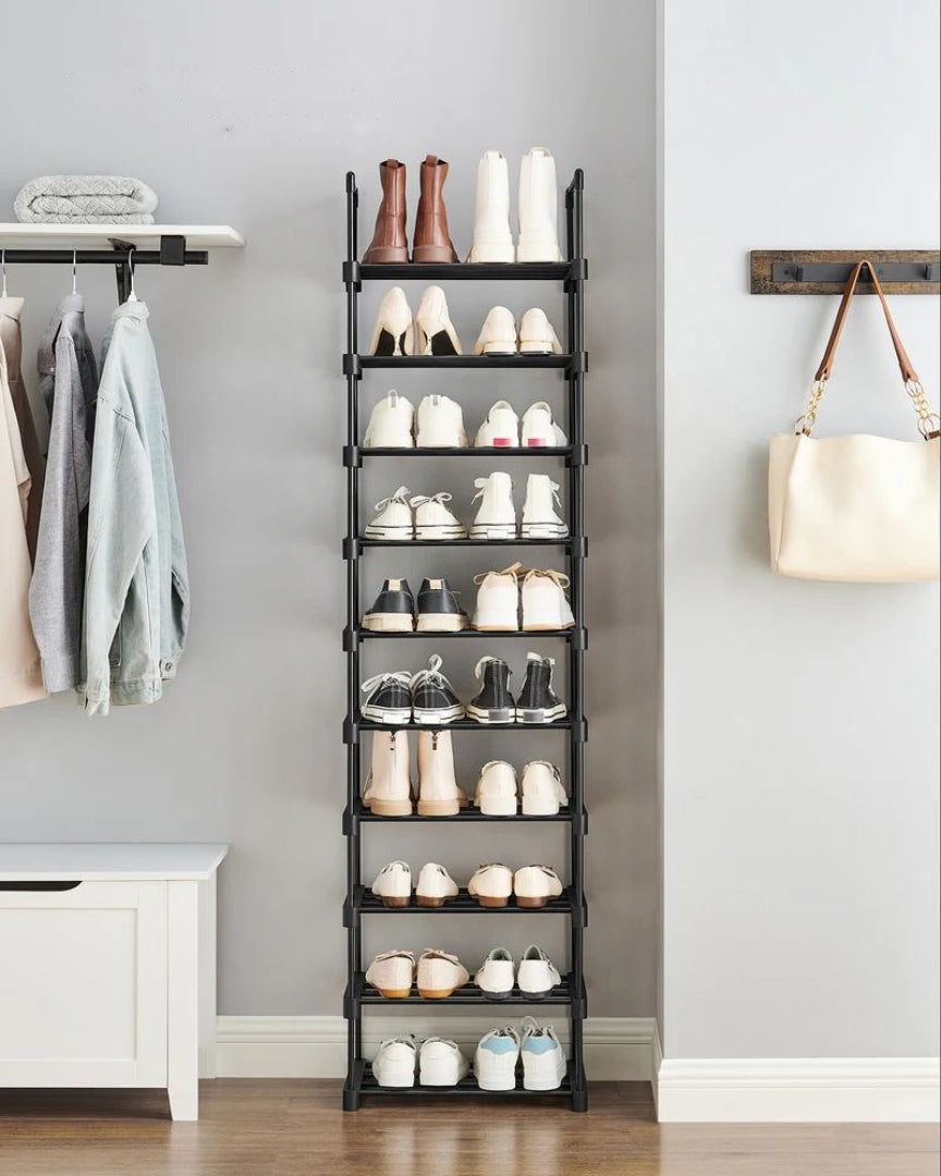 2/3/4/10 Tier Metal Shoe Rack – product view 26 | Ridgefield Furniture