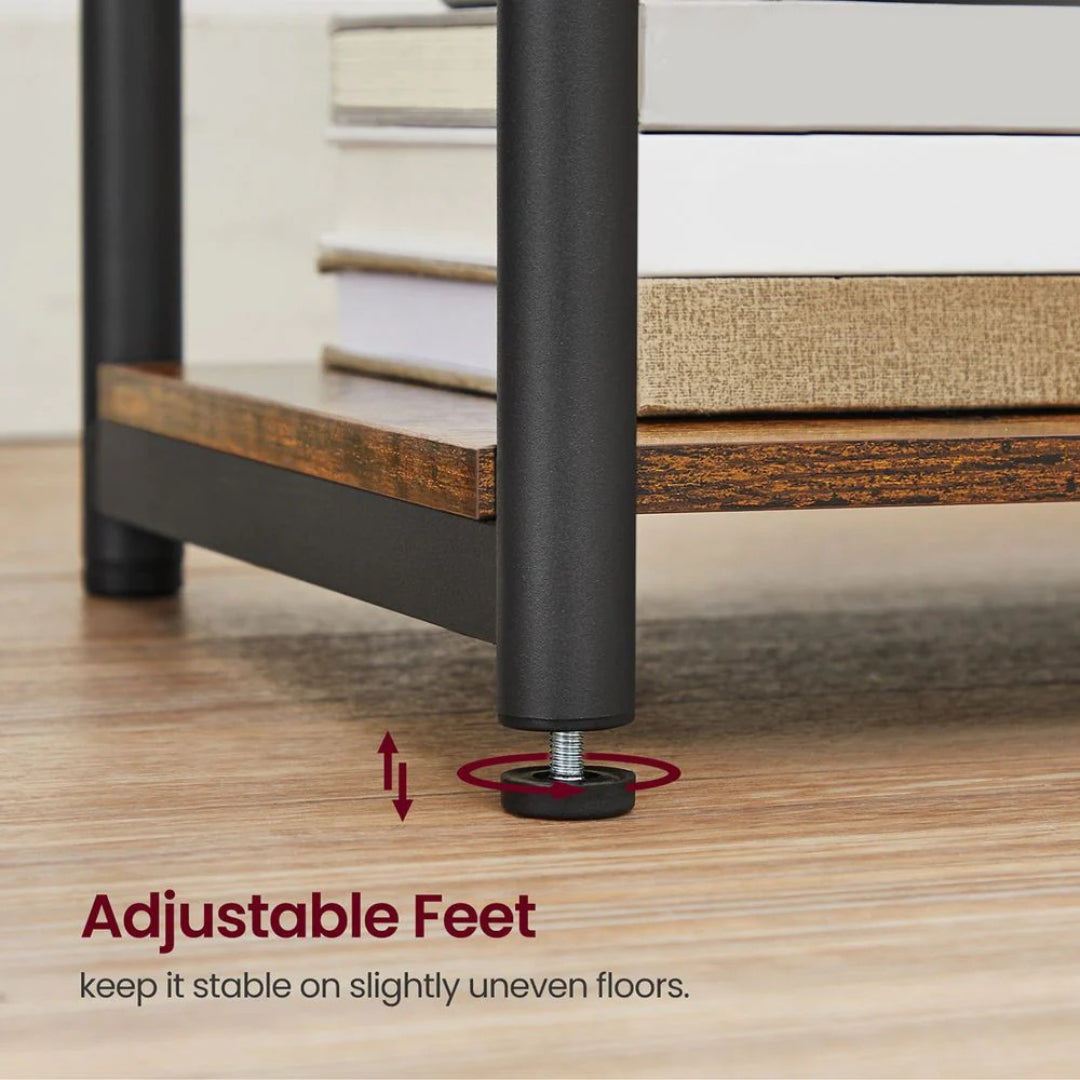 3 Tier End Table With USB Ports And Power Outlets – product view 32 | Ridgefield Furniture