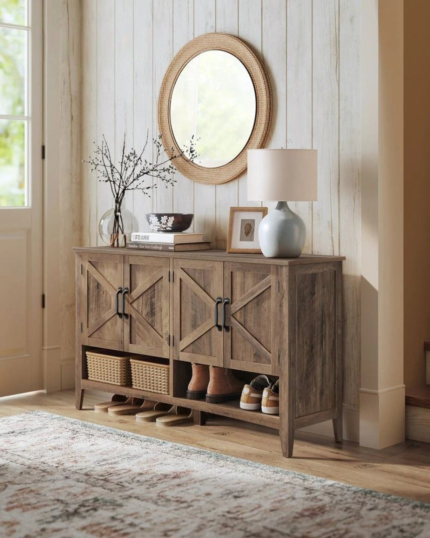 3 Tier Shoe Cabinet With Adjustable Shelf – product view 10 | Ridgefield Furniture