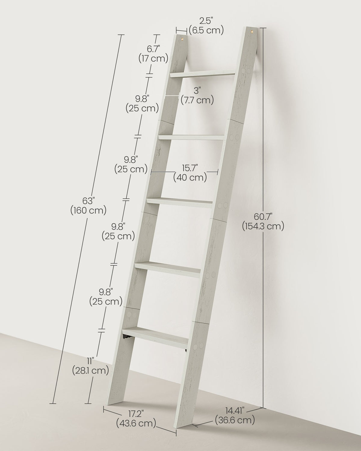 5-Tier Blanket Ladder Shelf - product photo 14