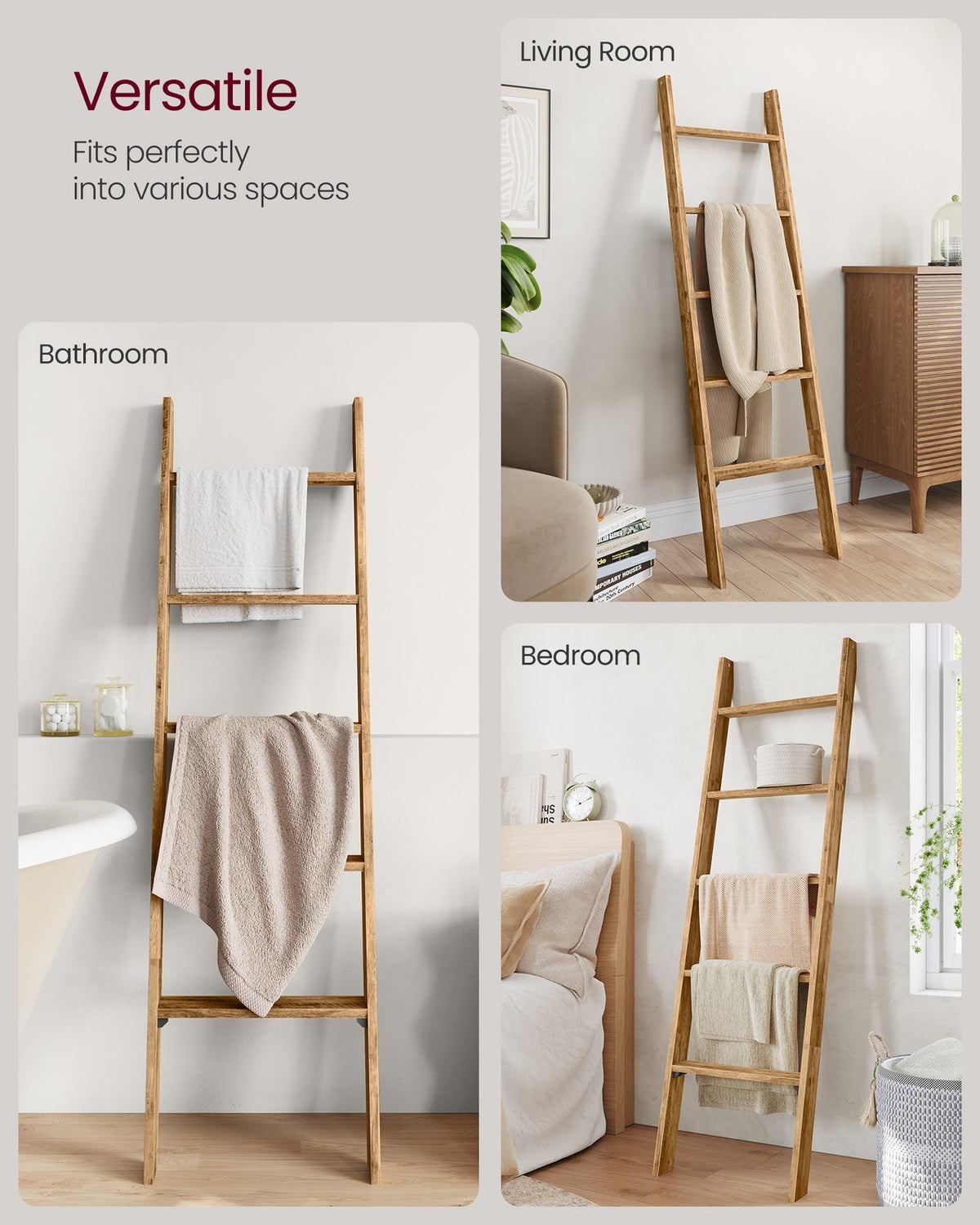 5-Tier Blanket Ladder Shelf - product photo 33