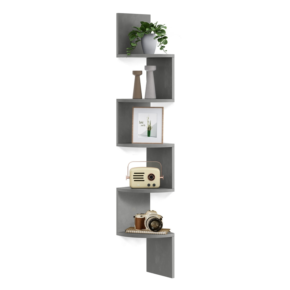 5-Tier Floating Wall Shelf - product photo 01