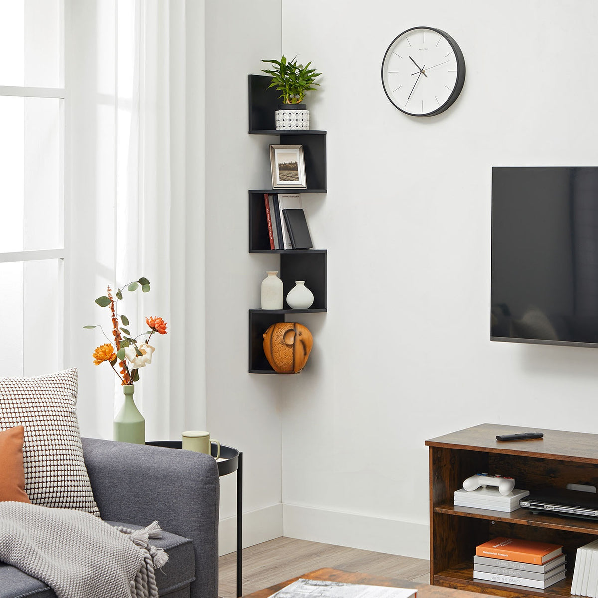 5-Tier Floating Wall Shelf - product photo 27
