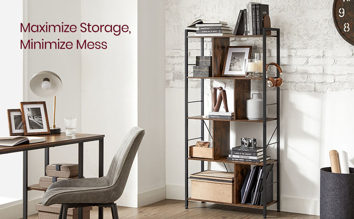 5 Tier Shelving Unit With Open Compartments - product photo 19