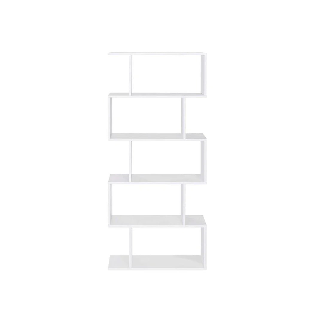 5 Tier Wooden Bookcase Storage Shelf Freestanding – product view 6 | Ridgefield Furniture