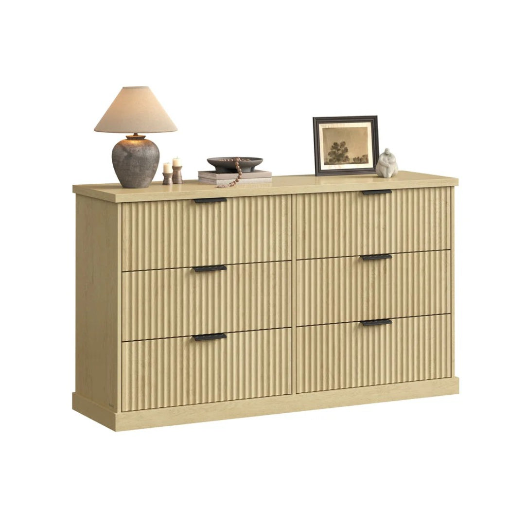 6-Drawer Double Dresser for Bedroom – product view 1 | Ridgefield Furniture