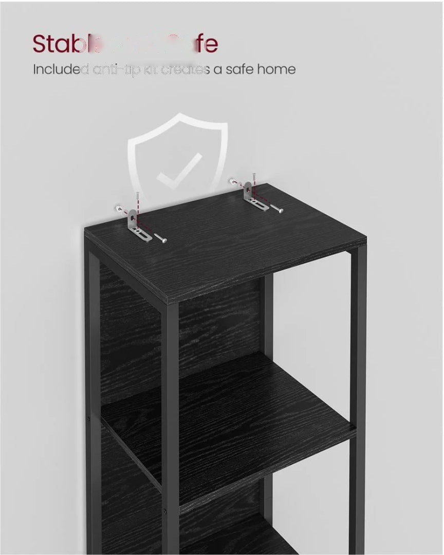 6 Tier LED Bookshelf With Dimmable Lights – product view 8 | Ridgefield Furniture