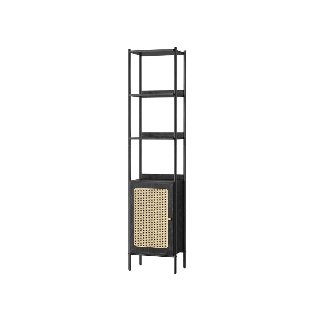 6 Tier Bookcase With Door – product view 1 | Ridgefield Furniture