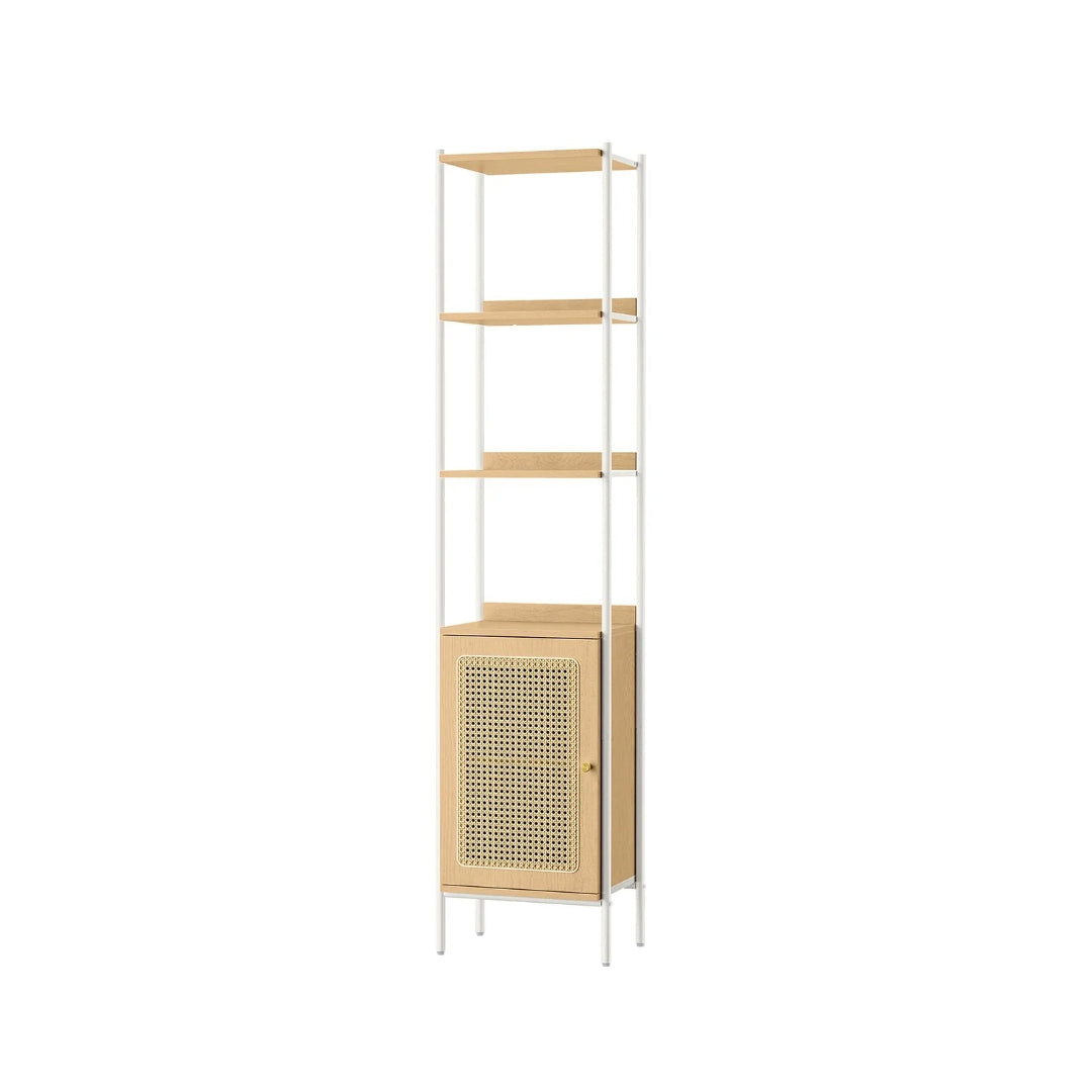 6 Tier Bookcase With Door – product view 2 | Ridgefield Furniture