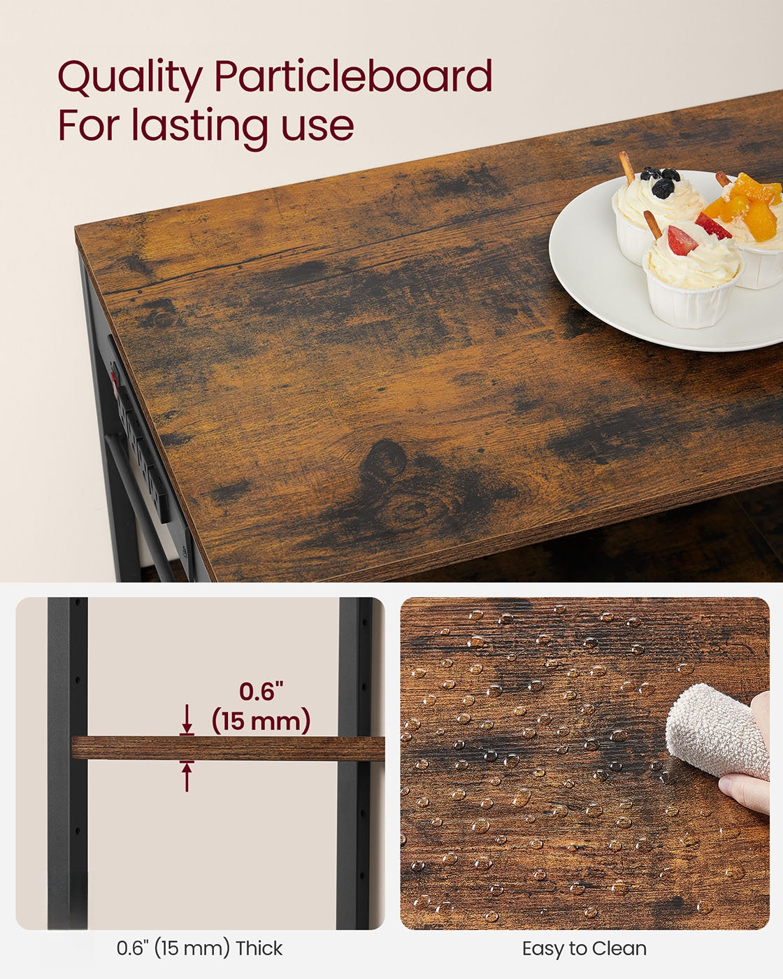 Baker's Rack With Charging Station - product photo 07