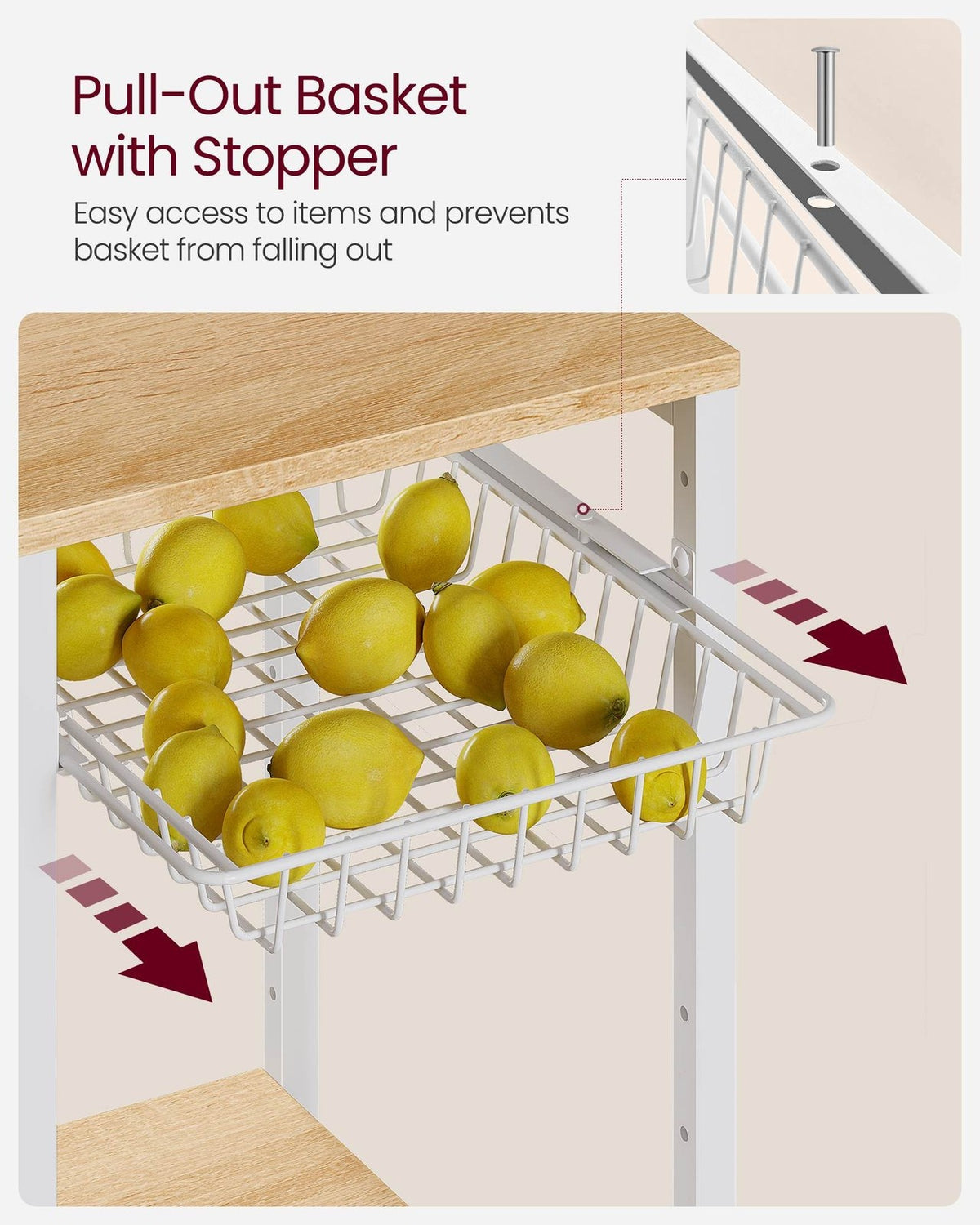 Baker's Rack With Charging Station - product photo 24