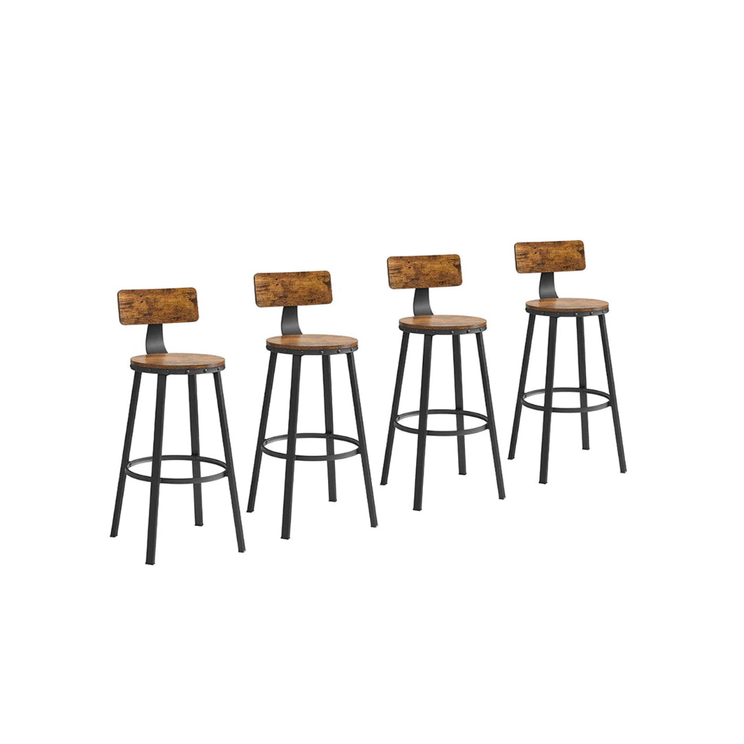 Bar Height Bar Stools with Backrest – product view 5 | Ridgefield Furniture