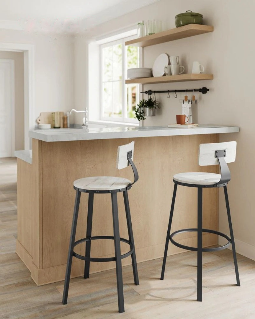 Bar Height Bar Stools with Backrest – product view 16 | Ridgefield Furniture