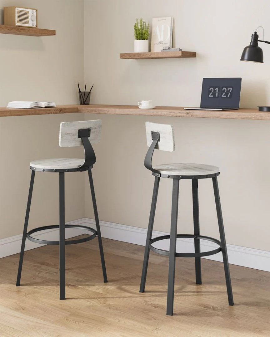 Bar Height Bar Stools with Backrest – product view 17 | Ridgefield Furniture
