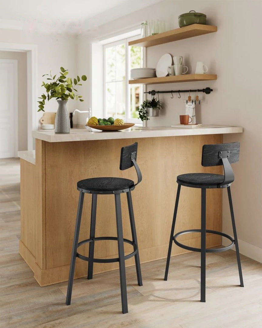 Bar Height Bar Stools with Backrest – product view 23 | Ridgefield Furniture