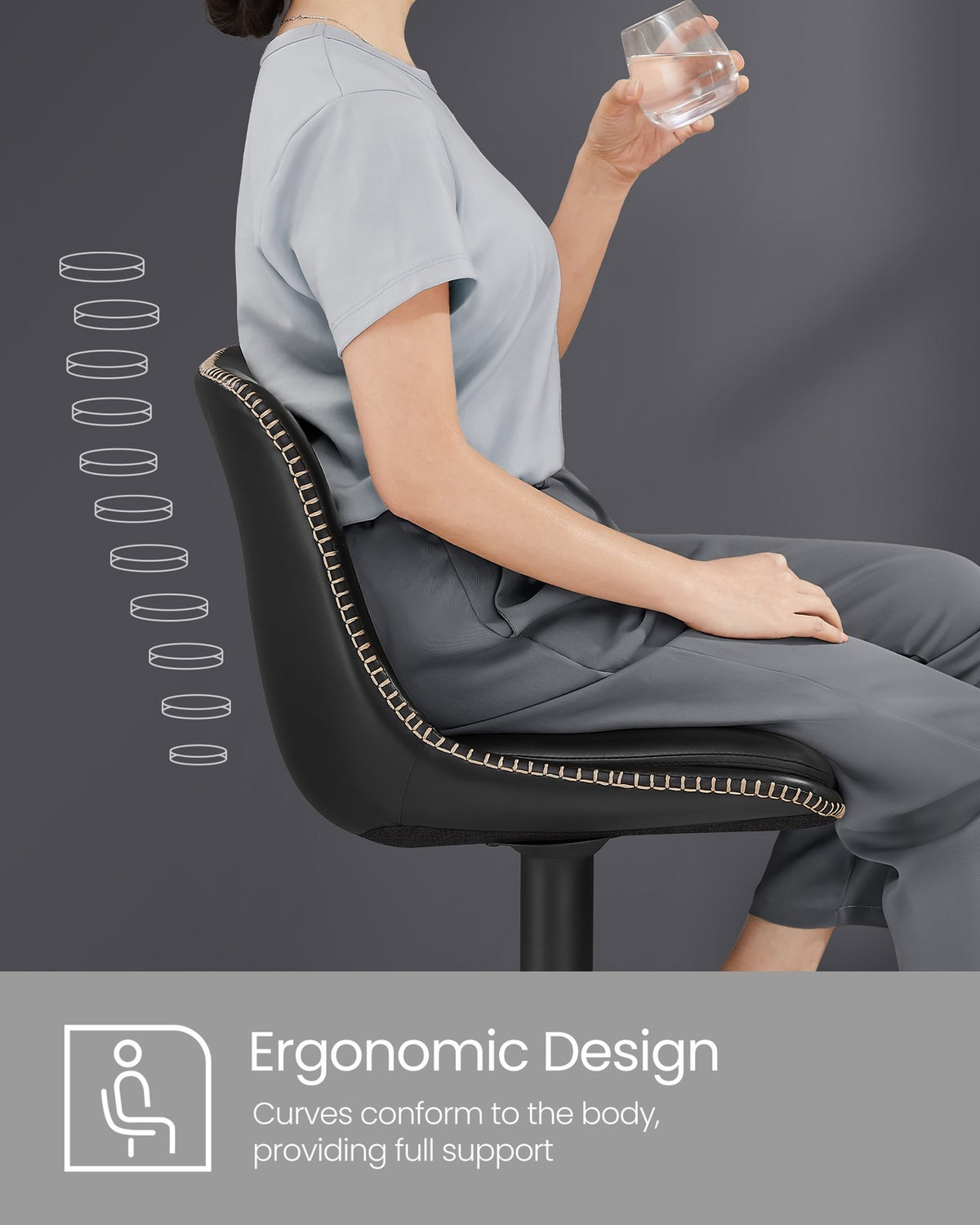 Bar Stools, Swivel Bar Chairs - product photo 10