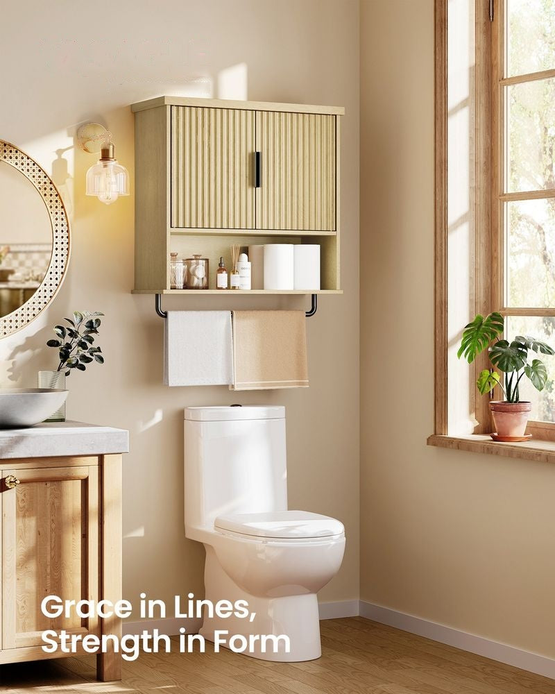 Bathroom Cabinet Wall Mounted, Over Toilet Hanging Cabinet - product photo 02
