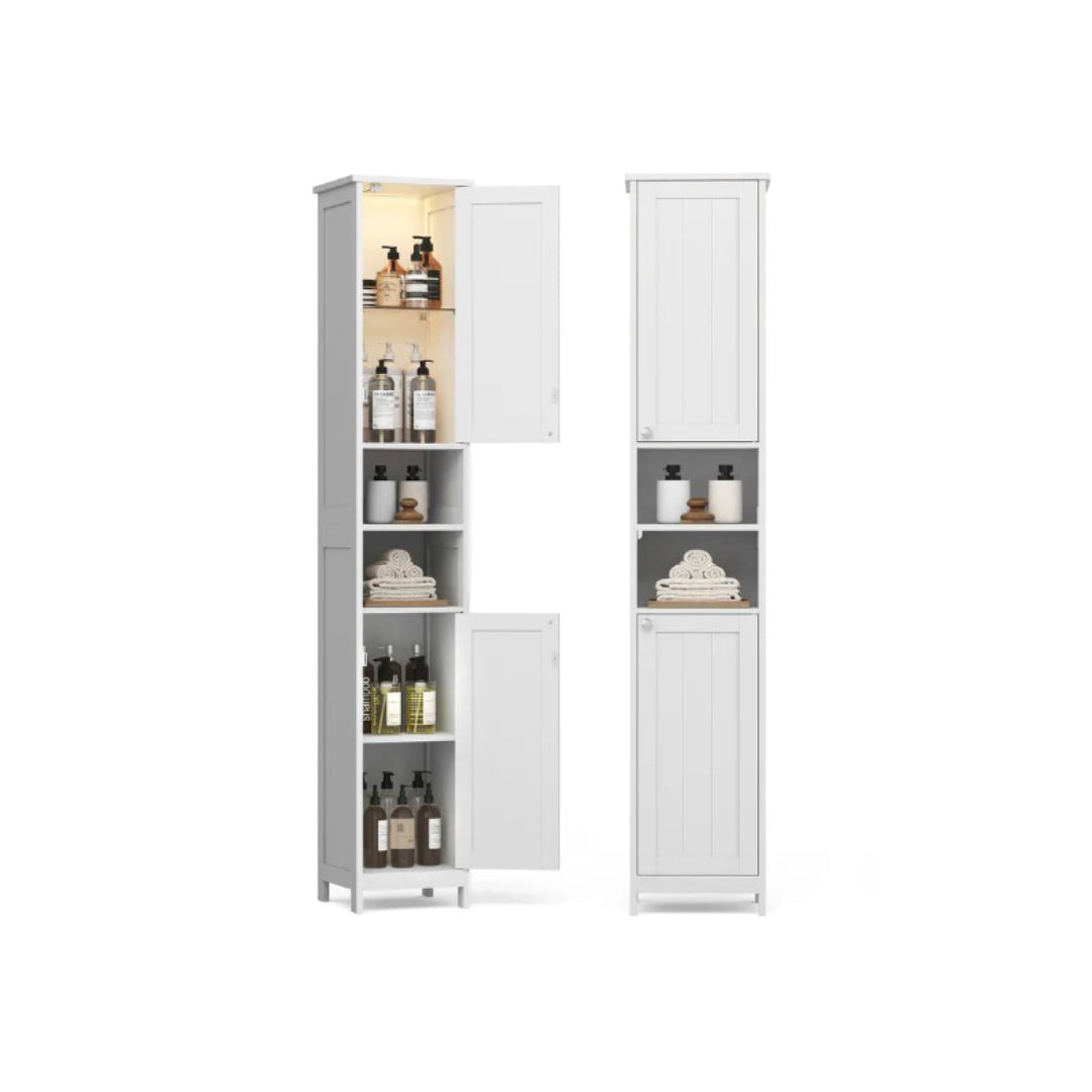Bathroom Cabinet With Lights Tall Storage Cabinet 66.9in High – product view 1 | Ridgefield Furniture