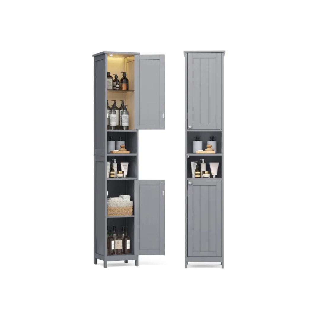 Bathroom Cabinet With Lights Tall Storage Cabinet 66.9in High – product view 2 | Ridgefield Furniture