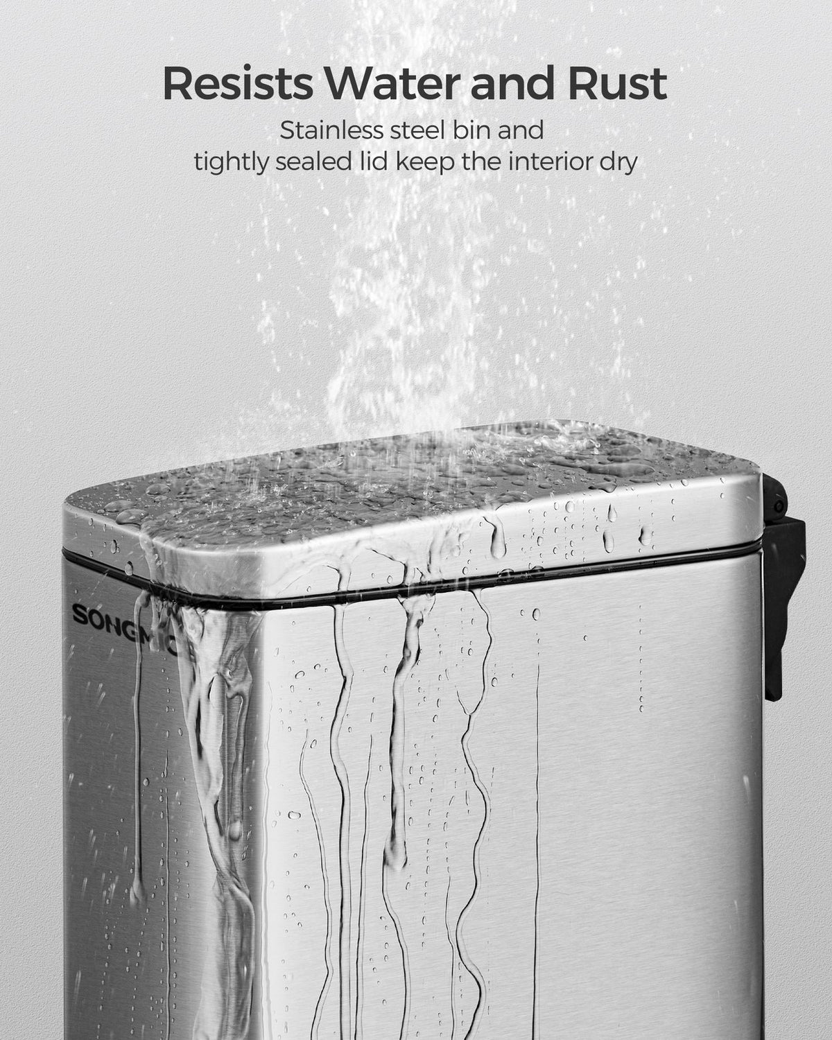 Bathroom Trash Can - product photo 28