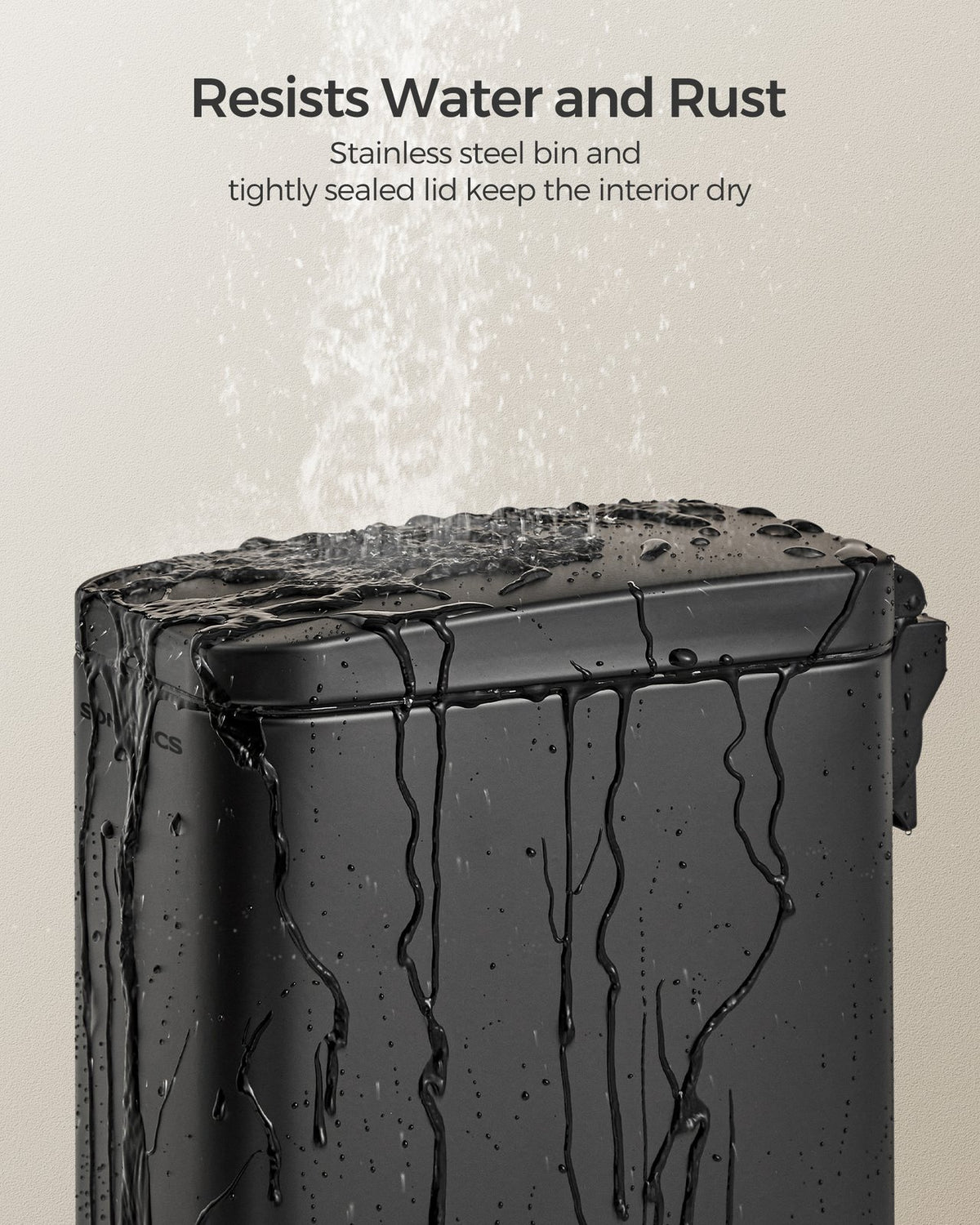 Bathroom Trash Can - product photo 38