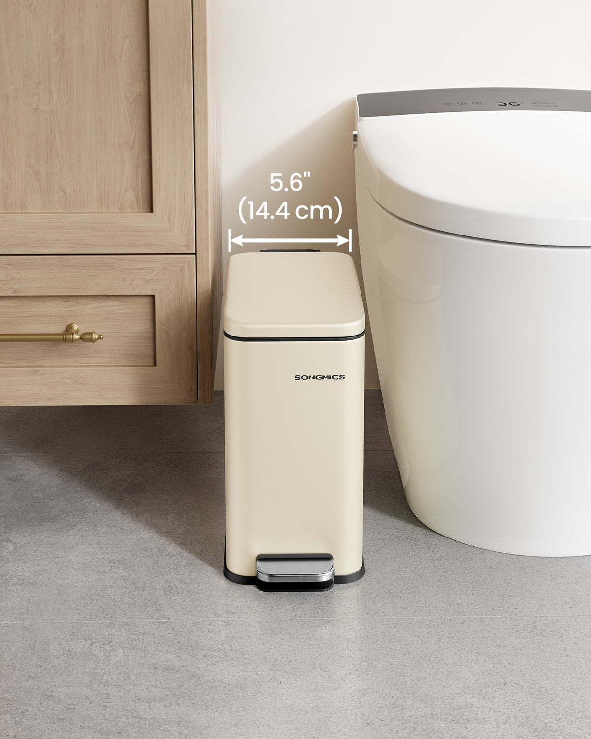 Bathroom Trash Can - product photo 44