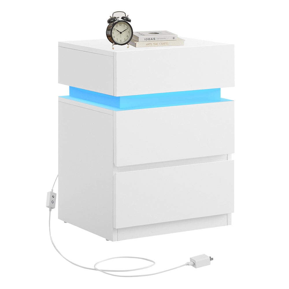 Bedside Table With LED Lights - product photo 01