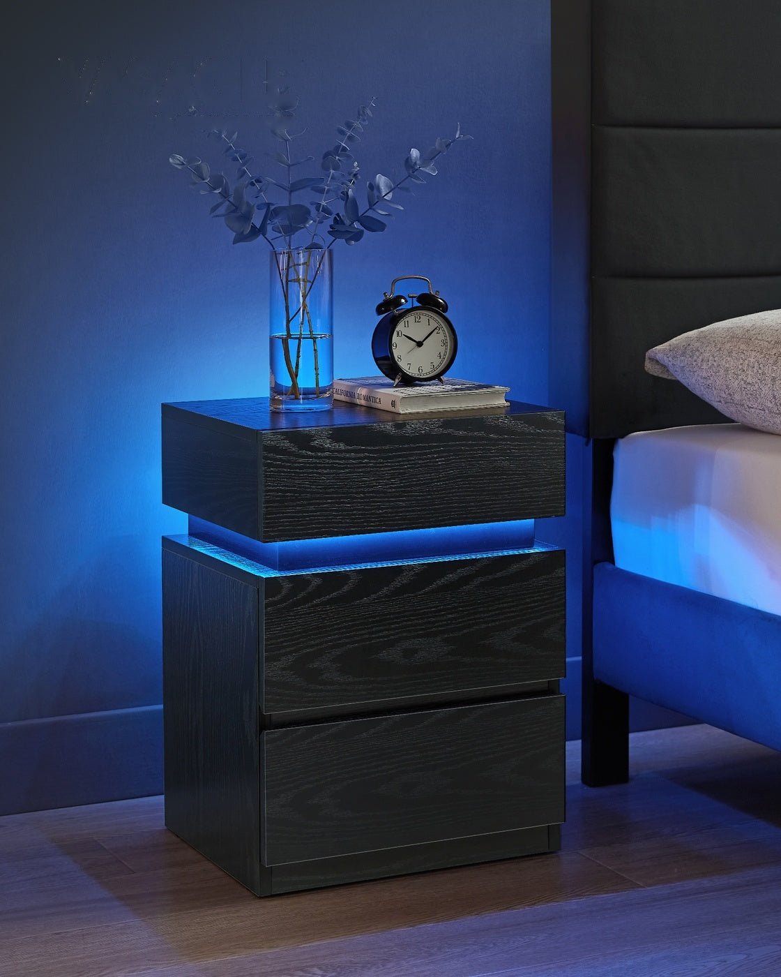 Bedside Table With LED Lights - product photo 09