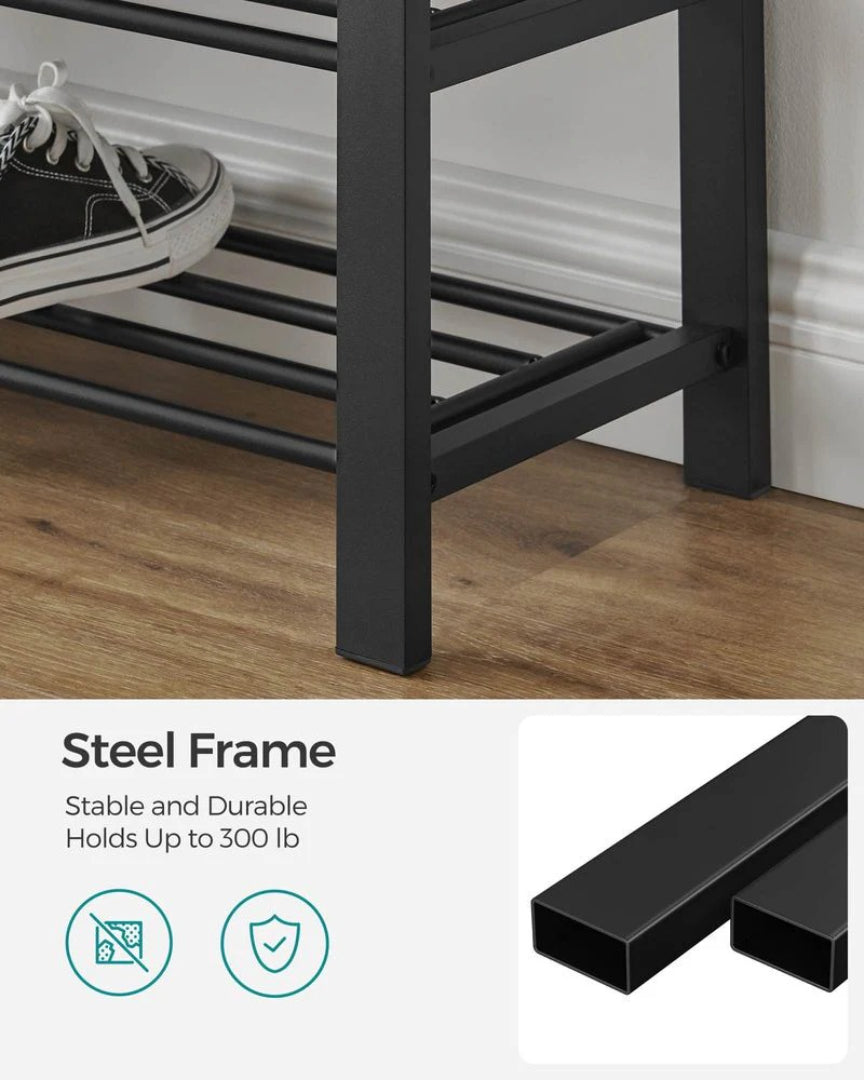 Shoe Bench With Cushion – product view 10 | Ridgefield Furniture