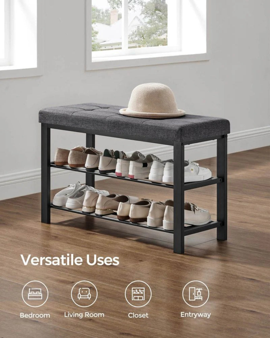 Shoe Bench With Cushion – product view 13 | Ridgefield Furniture