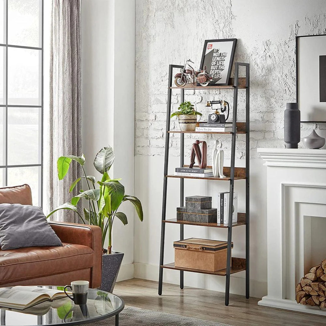 5 Tier Narrow Bookcase – product view 10 | Ridgefield Furniture