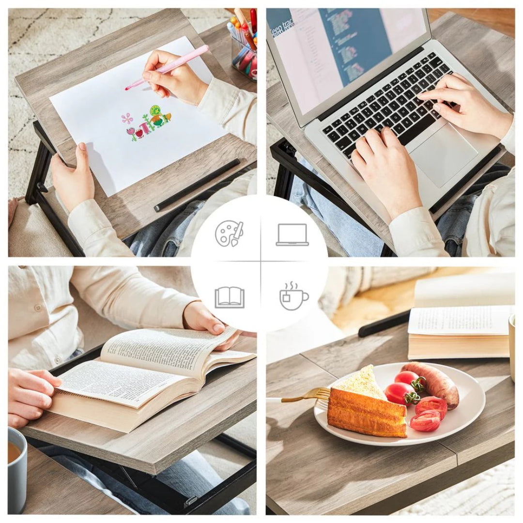 Adjustable Laptop Desk With Tilting Top & Height – product view 5 | Ridgefield Furniture