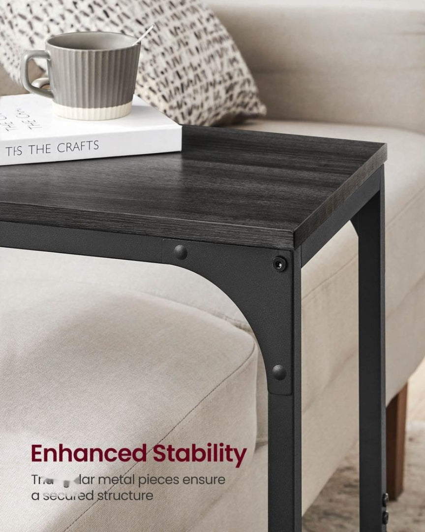 C-Shaped End Table For Sofa With Steel Frame – product view 26 | Ridgefield Furniture