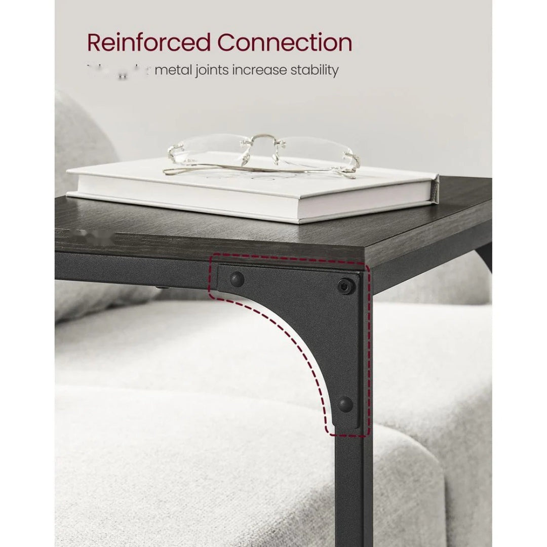 C-Shaped End Table For Sofa With Steel Frame – product view 33 | Ridgefield Furniture