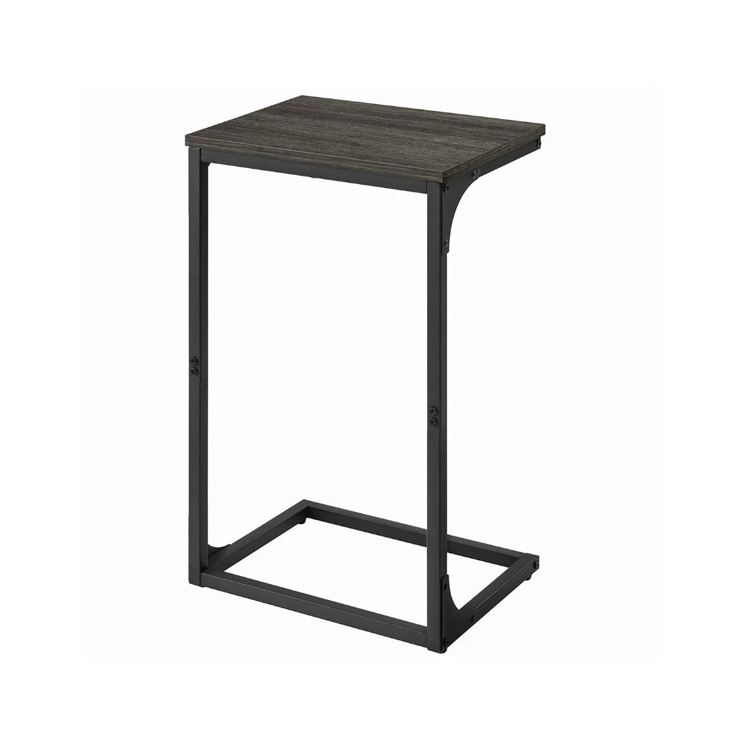 C-Shaped End Table With Metal Frame Sofa Side Table – product view 1 | Ridgefield Furniture