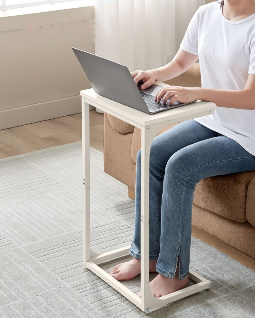 C-Shaped End Table With Metal Frame Sofa Side Table – product view 38 | Ridgefield Furniture