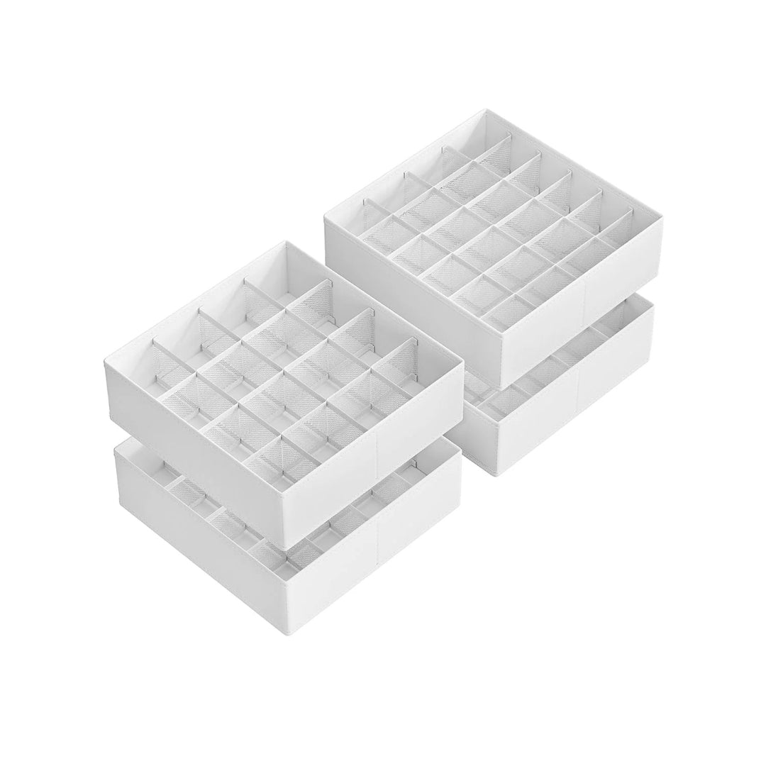 Closet Drawer Organizers Set Of 4 Or 6 For Underwear – product view 3 | Ridgefield Furniture