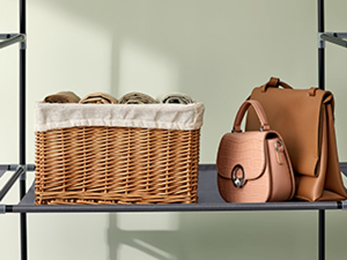 Closet Wardrobe With Non-Woven Fabric Cover - product photo 22