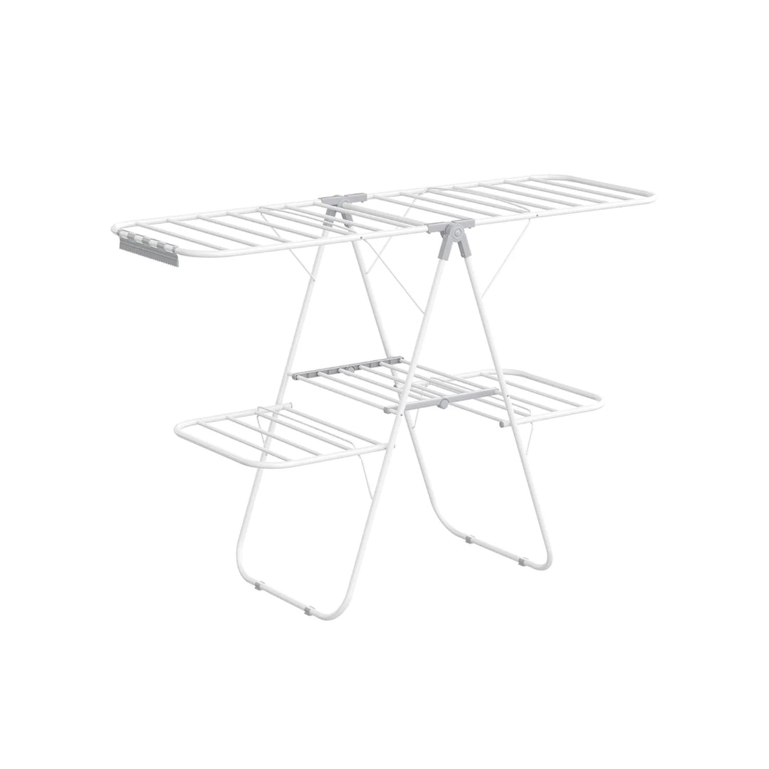 Clothes Drying Rack Foldable 2-Level With Adjustable Wings 67.3in – product view 5 | Ridgefield Furniture