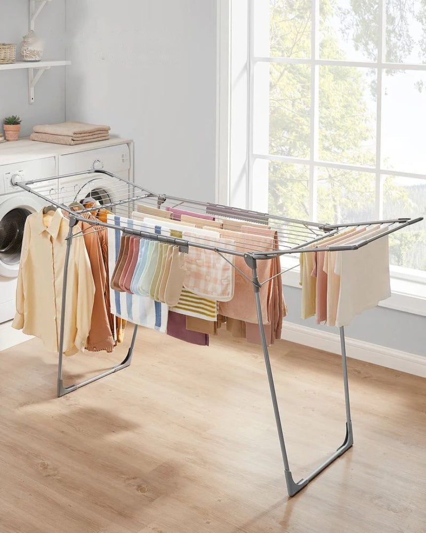 Clothes Drying Rack Foldable Laundry Airer 59ft Drying Space – product view 9 | Ridgefield Furniture
