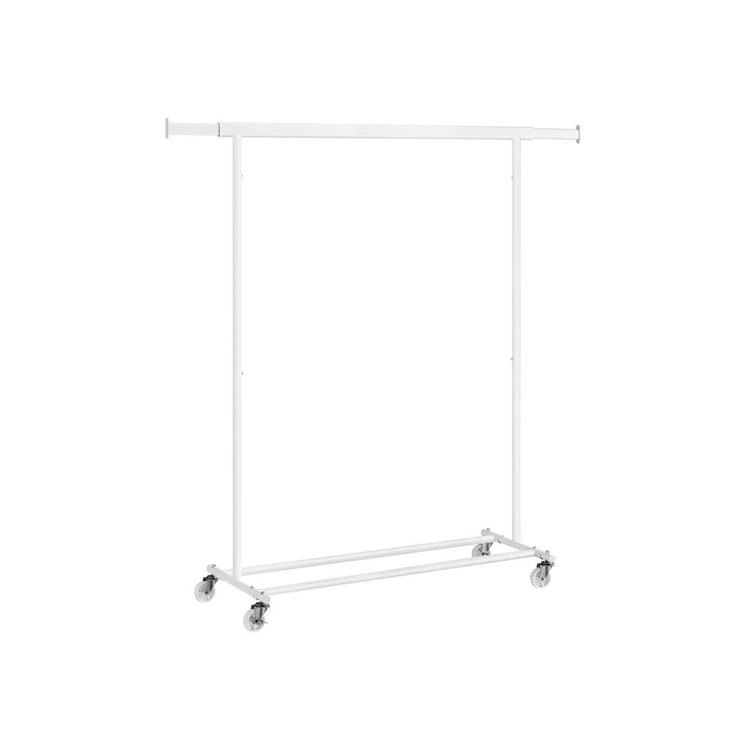 Clothes Rack With Extendable Rail Rolling Garment Rack 36.2-52in – product view 3 | Ridgefield Furniture