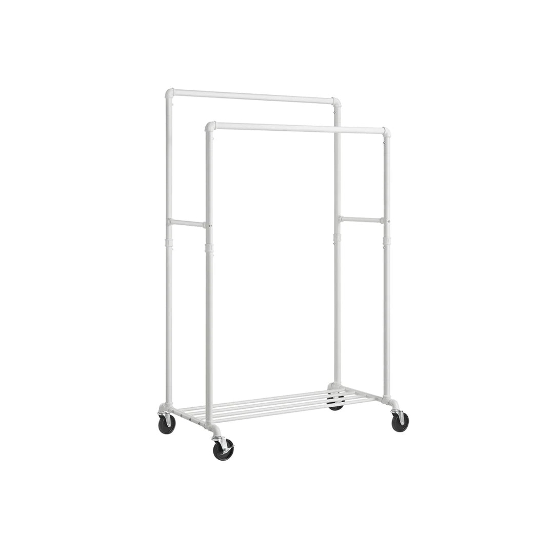 Clothing Rack With Shelf Heavy Duty Rolling Garment Rack 39.4in – product view 1 | Ridgefield Furniture